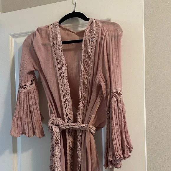 Jen's Pirate Booty Pink Swim Coverup Size Small. - Picture 3 of 3